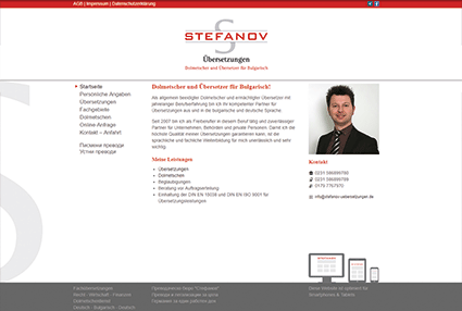 Stefanov Übersetzungen
